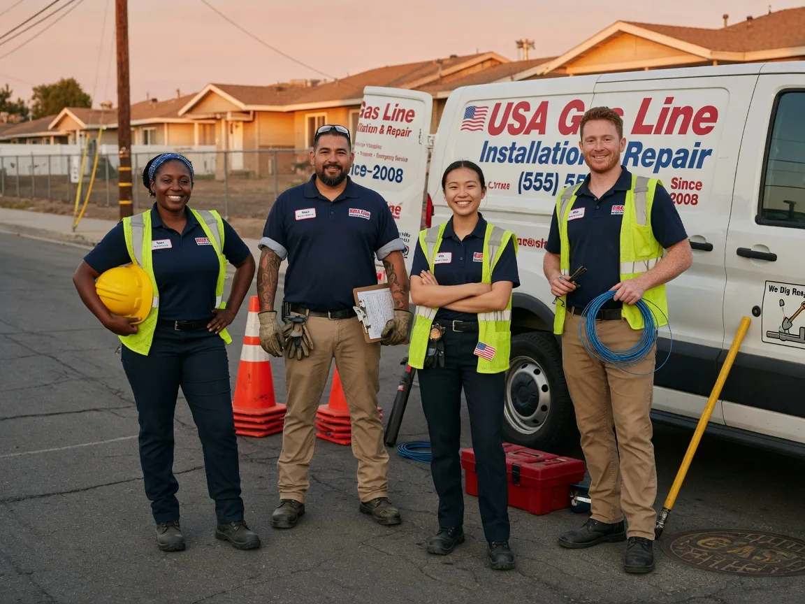 Gas Line Installation company in Richlandtown, PA